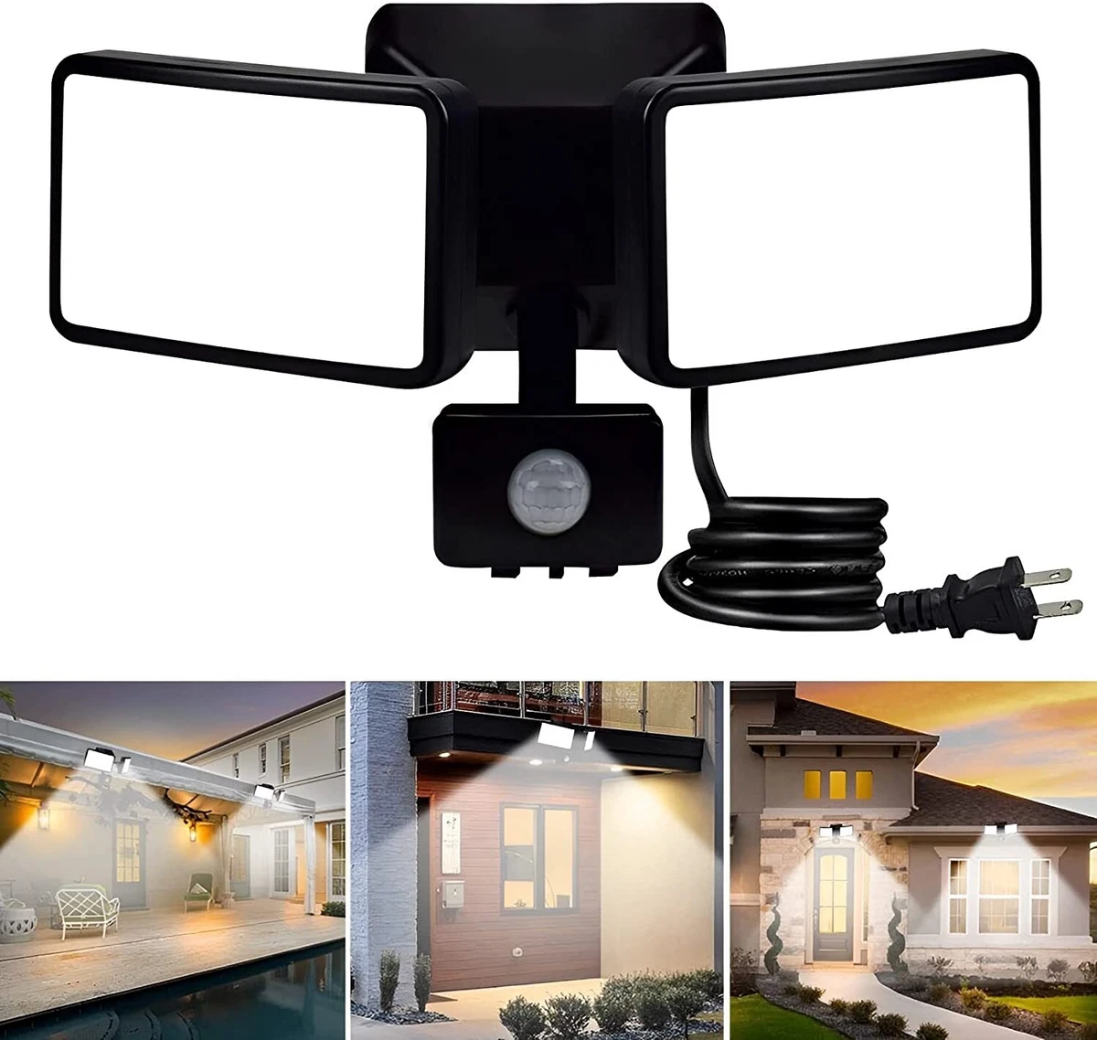 Home flood lights motion sensor deals