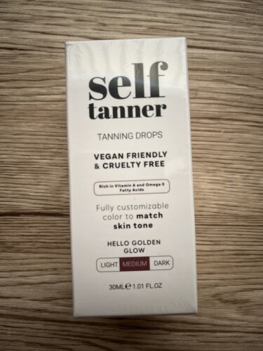 Self Tanning Drops For Face and Body Medium 30ml EXP 5/27 NEW - Picture 2 of 10