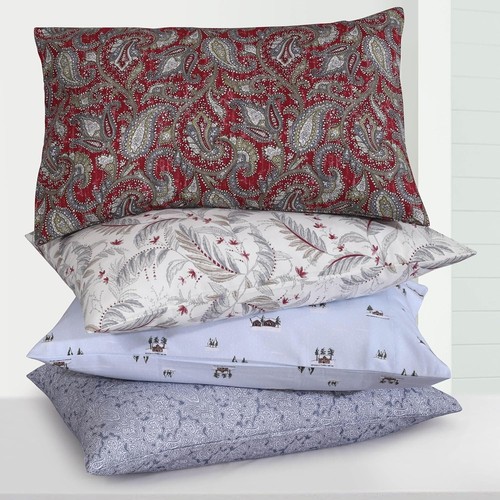 Ultra-Soft 100% Cotton Flannel Queen Sheets - Extra Deep Pocket, Natalia Paisley - Picture 6 of 9
