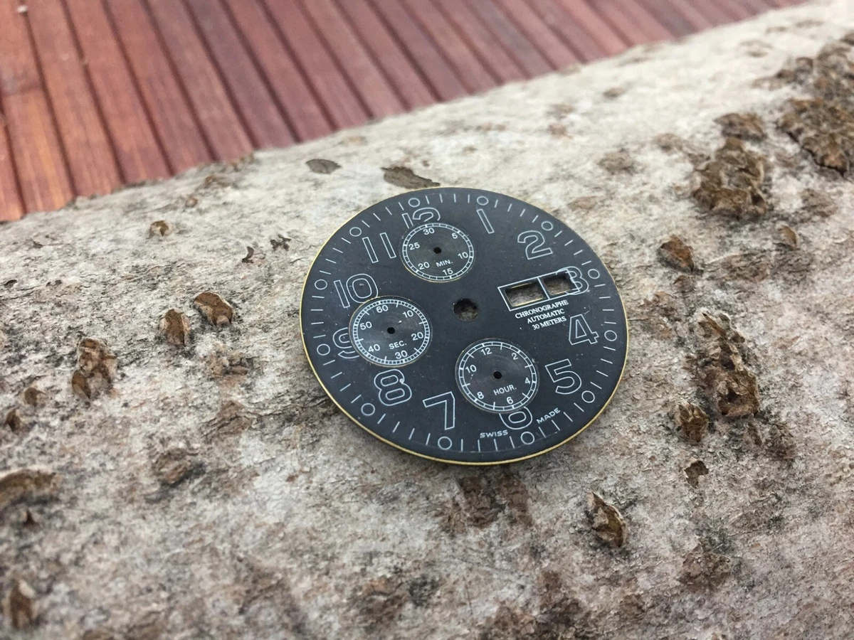 watch dial for ETA Valjoux 7750 unused dial new