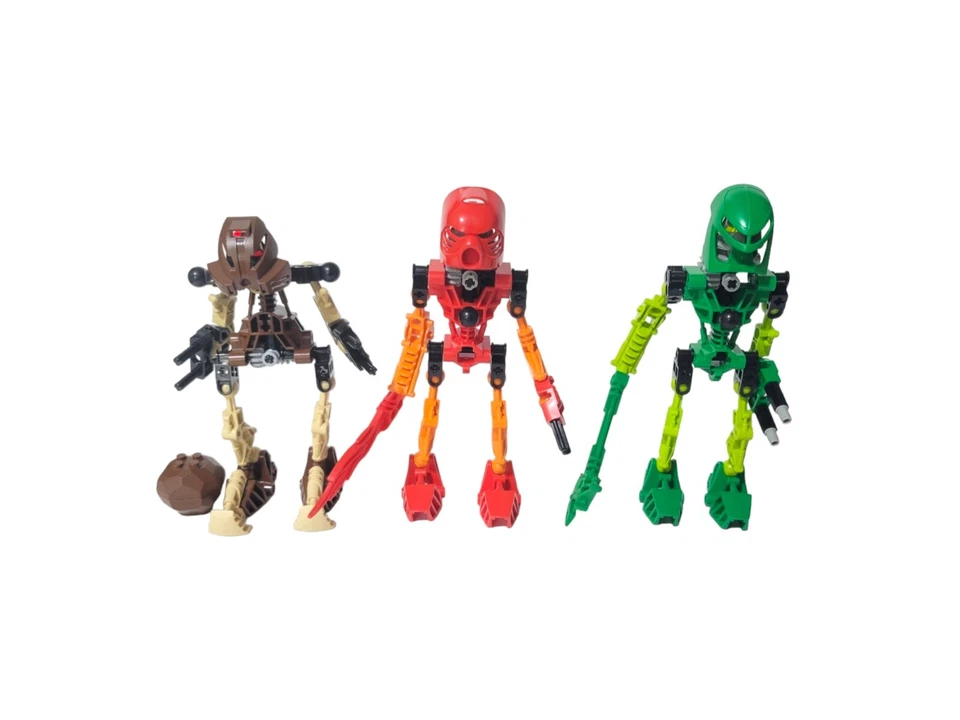 LEGO Bionicle Lot Original Toa Mata Set of 6 Complete (8531-8536) 2001  - Image 3 of 4