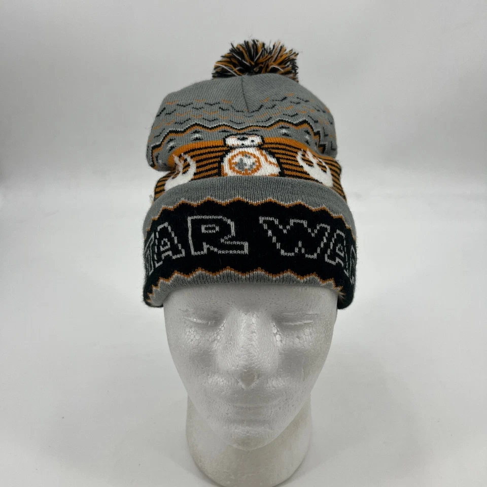 Star Wars R2D2 Gorro Jóvenes Niños Talla Única Elastizado Acrílico Invierno Gorra para Nieve Foto 2 de 4