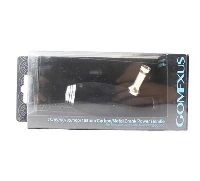 Gomexus TEV100SRBK-G Knob EVA Alu Black Silver 100mm Shimano B (3865)