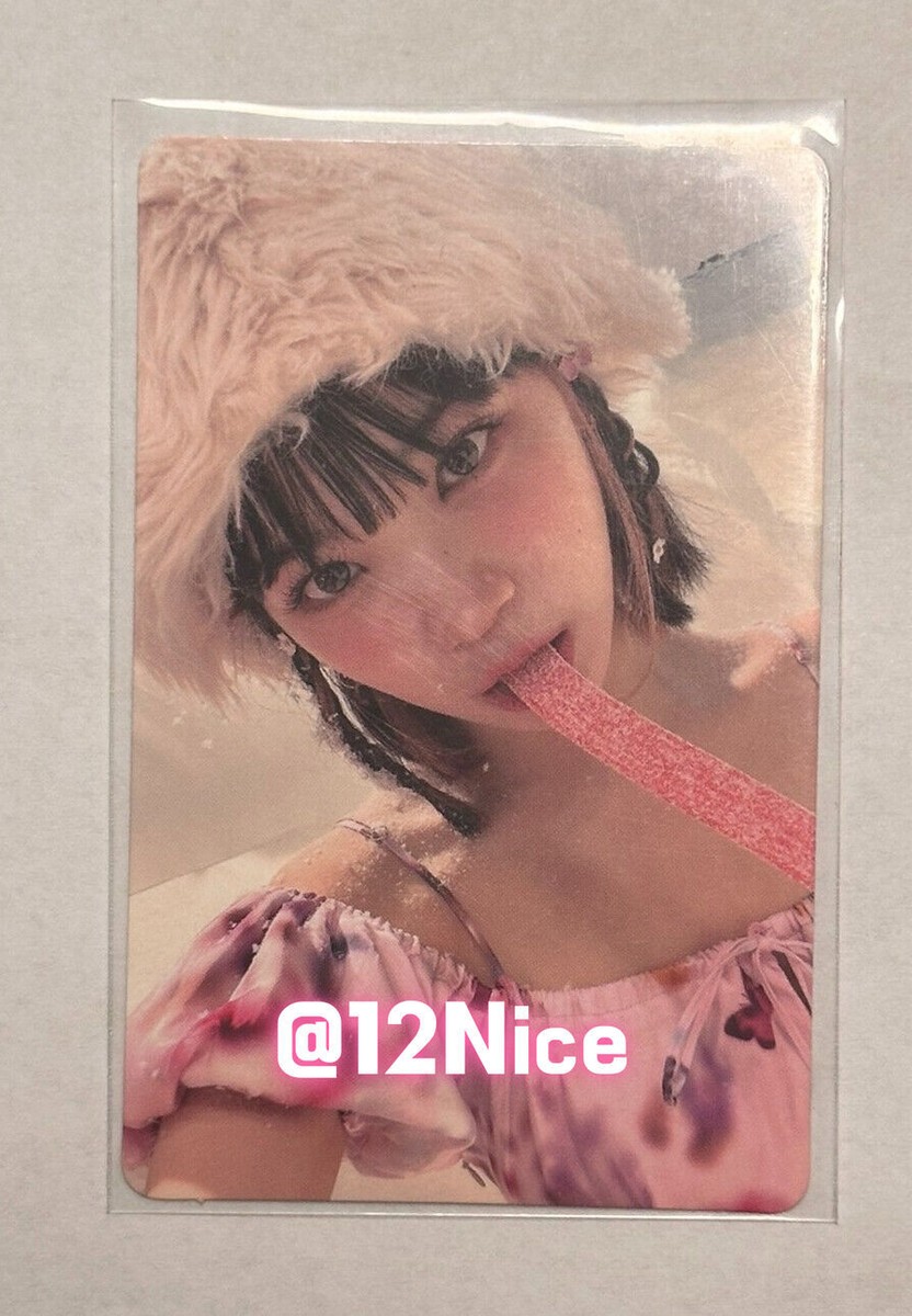 Lesserafim chaewon ANTIFRAGILE izone photocard candy album pob