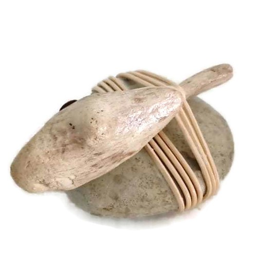 Purkidiska Design sculptural Carved Floating driftwood wood & Stones Black Sea  - Bild 2 von 8