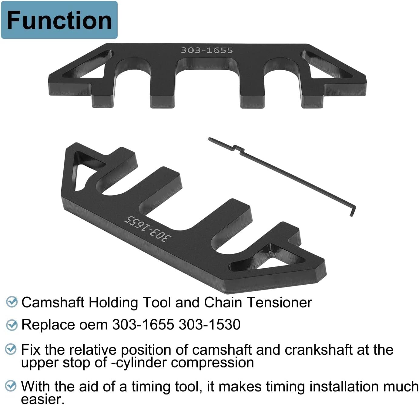 Camshaft Holding Alignment Timing Tool 3031655 for Ford 3.5L Upgraded