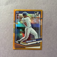 2023 Donruss Baseball Base Holo Orange #152 Moises Alou - Montreal Expos