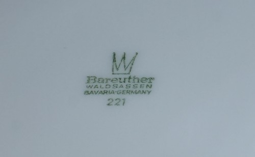 Bareuther Waldsassen Bavaria Tisch Vase Deckelvase Blumenvase Urne 50er Jahre - Bild 7 von 8