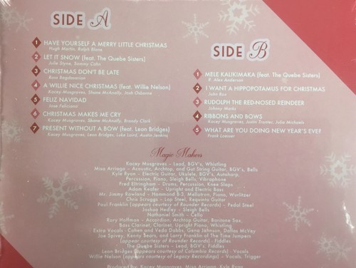 Kacey Musgraves A Very Kacey Christmas LP Ruby Red Vinyl - Picture 3 of 4