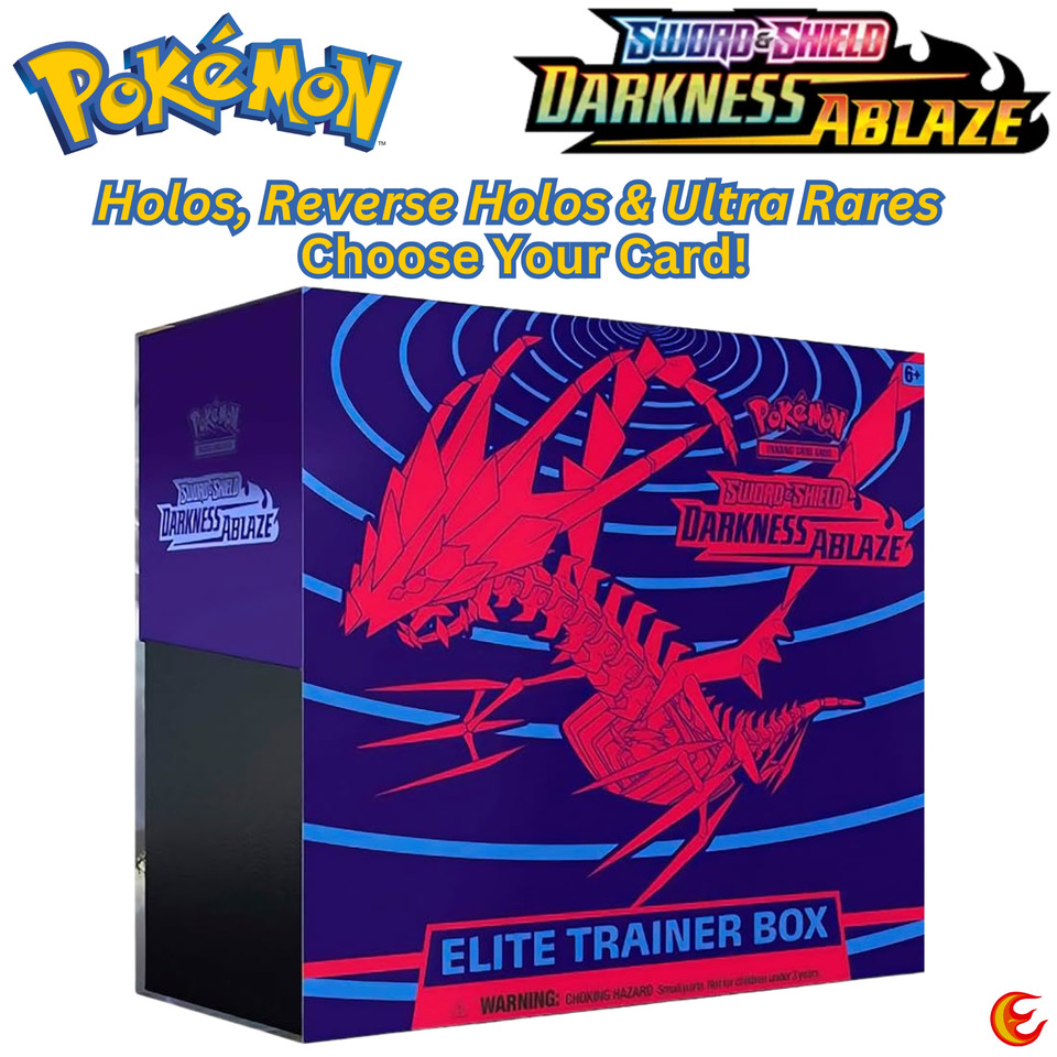 Pokemon Darkness Ablaze Holos Reverse Holos & Ultra Rares Choose Your Card!