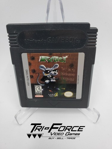 Rats ! (Nintendo Game Boy Color, 1999) GBC Free shipping tested & works great - Picture 1 of 1