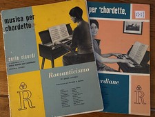 Rare Vintage Sheet Music Musica Per Chordette Volumes One And Two