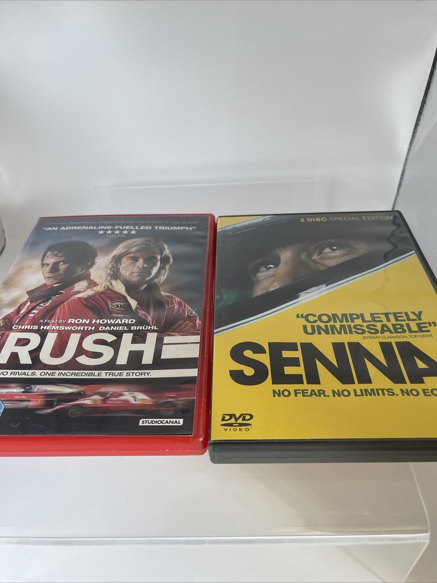 Set Of F1 Movies Rush And Senna UK