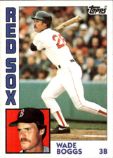WADE BOGGS 1984 Topps #30 Boston Red Sox