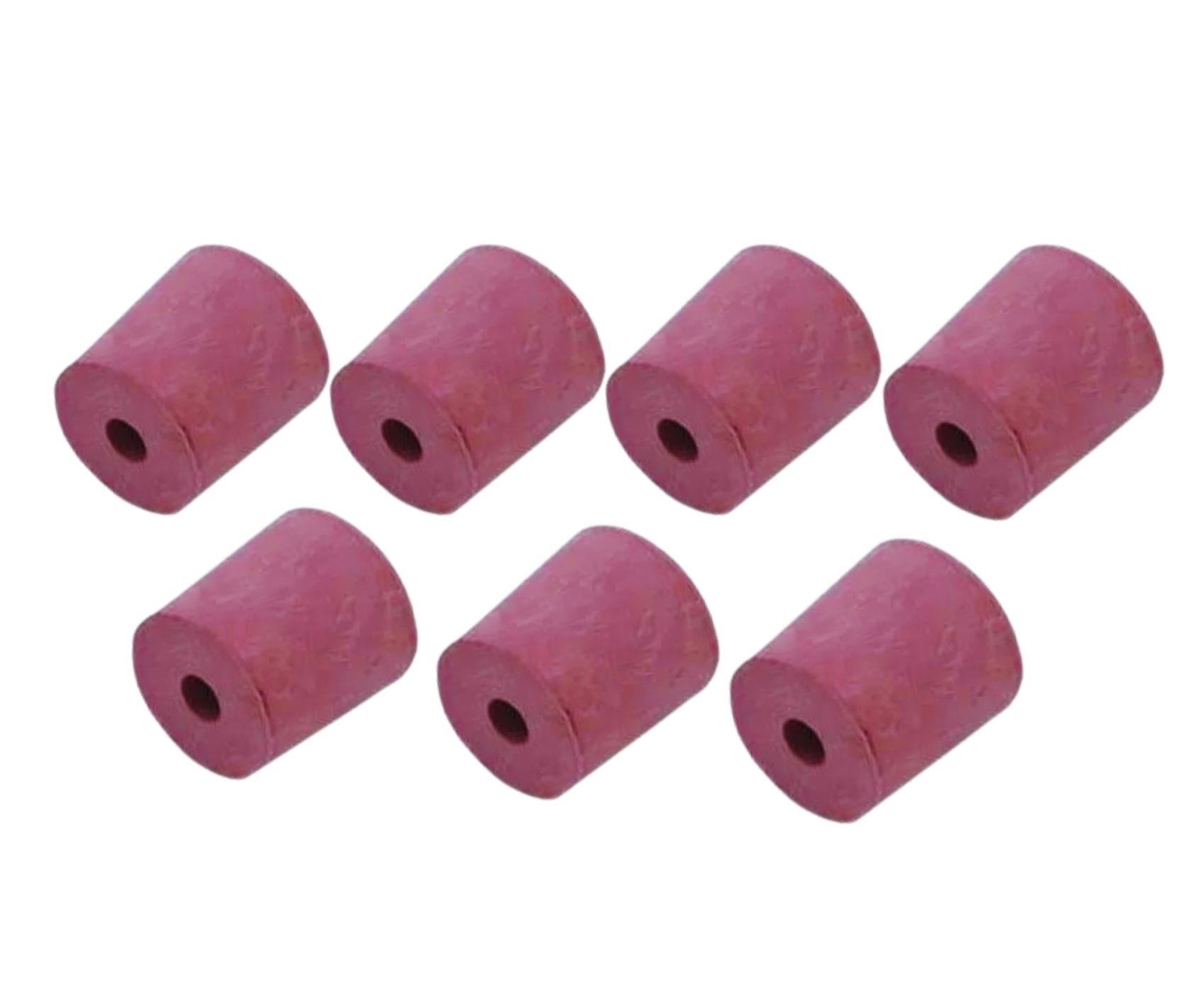 Bored Rubber Bungs Stoppers for Homebrewing Winemaking Cider Mead x7