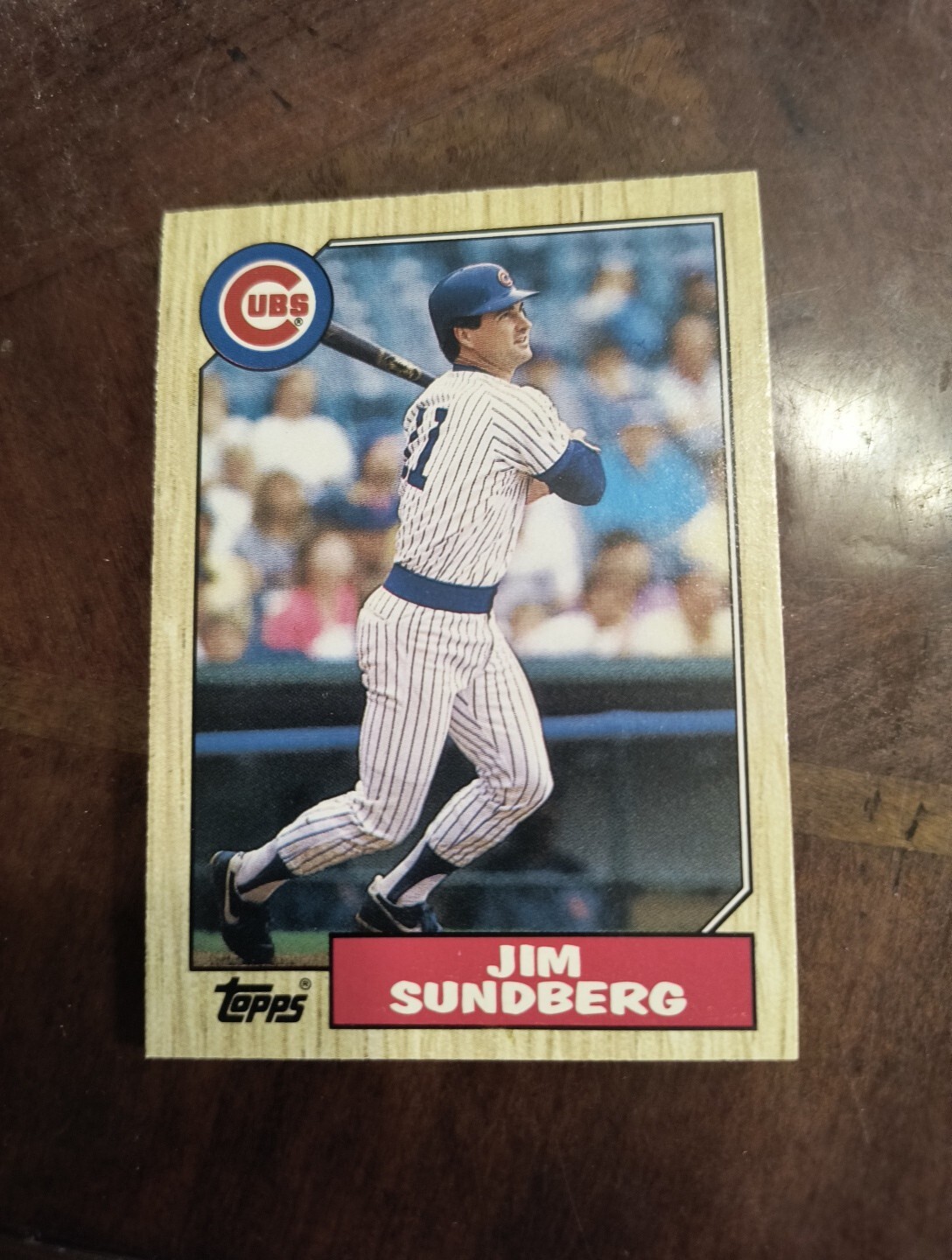 JIM SUNDBERG 1987 TOPPS TRADED #119T FREE SHIPPING