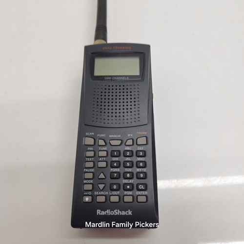 RadioShack PRO-95 20-525 Skaner 1000 kanałów Dual Trunking Handheld - Zdjęcie 2 z 7