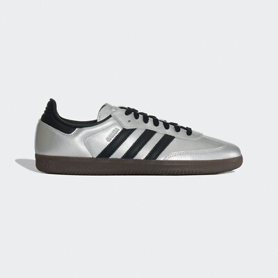 【 Adidas】Samba OG Silver lic Black★JI4218★人気★ adidas Originals SAMBA OG JI4218 Silver metallic/Core black