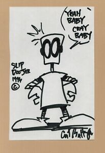 Art-Baltazar-Comic-Artist-Sketch-Drawing-1996-original-art-Cray-Baby-Adventures