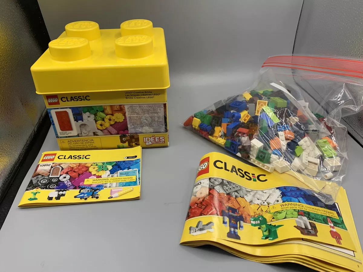 LOT OF 2 LEGO CLASSIC SETS 10692 10693 NOT COMPLETE eBay