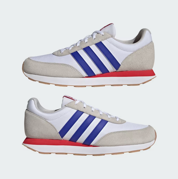 Adidas Run 60s 3.0 Cloud White Lucid Blue Grey JI4943 | eBay