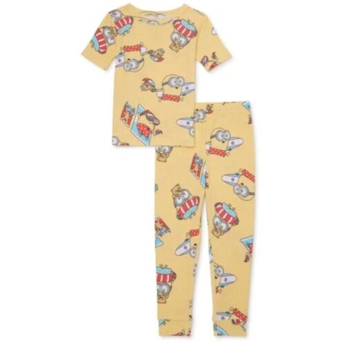 Illumination Presents Minions Unisex Boys Girls 2-Piece Pajamas 3T NWT