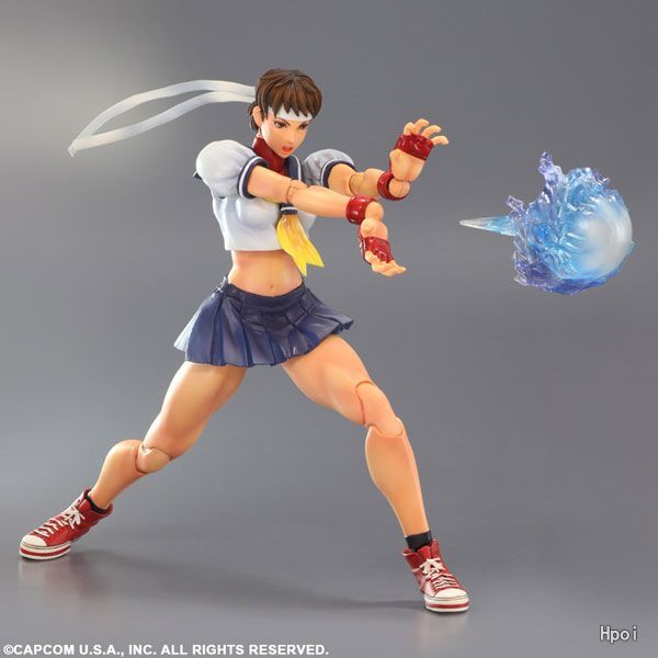 CAPCOM - スーパーストリートファイター４ PLAY ARTS改 vol.4 さくら 未開封 スーパーストリートファイター4 アーケードエディション