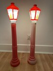 2 Vintage Empire  Plastic 1969 Christmas Candles Blow Molds  Outdoor  — photo 1
