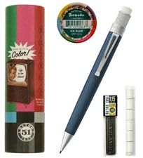 Retro 51 Ice Blue 1.15 mm Mechanical Lead Pencil #VRP-1318