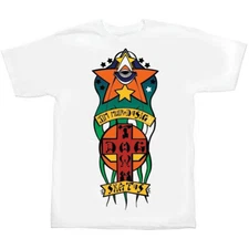 Dogtown Jim Muir TRIPLANE Skateboard T Shirt WHITE