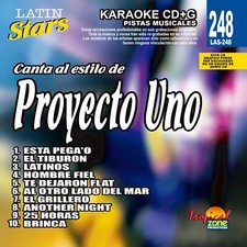 Karaoke Latin Stars 248 Proyecto Uno