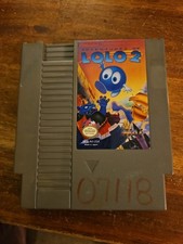 Adventures of Lolo 2 NES Nintendo Entertainment System Authentic Tested Working