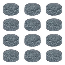Puntas de taco de billar, puntas de taco de billar cuero de vaca 11 mm y 12 piezas y gris