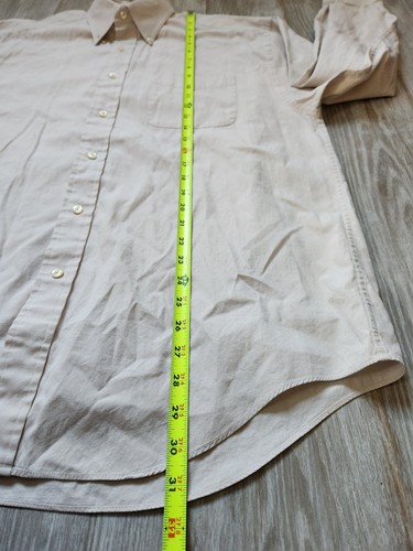 Colours by Alexander Julian Herren Langarm Button Down Hemd Beige Größe L - Bild 5 von 7