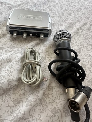 M-Audio Fast Track Guitar Instrument Mic Recording USB Digital Audio Interface