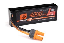 Spektrum 7.4V 4000mAh 2S 30C G2 Smart LiPo Battery IC5 SPMX-1087