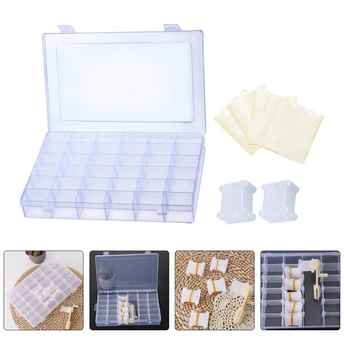 Winding Board Storage Box Sewing and Embroidery Tools Accessories