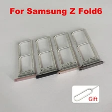 For Samsung Galaxy Z Fold 6 F956 Dual SIM Card Tray Holder Slot +Pin Replacement