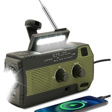 Notfall-Solar Radio, Selbstbetriebenes Kurbel...