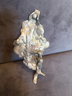 Rare Signed Martin Sumers (1922 2012) Brutalist Metal Bronze Figural Sculpture