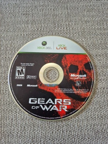 Gears of War (Microsoft Xbox 360, 2006) DISC ONLY, NO USPS TRACKING