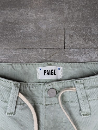 Paige Damen mintgrüne Jeans Schlagbein Größe 25 - Bild 2 von 10
