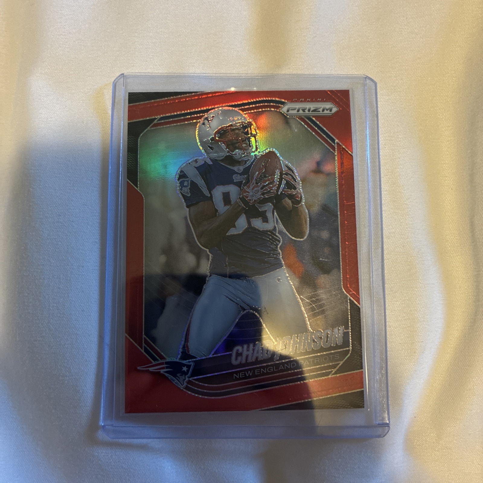 Chad Johnson #180 Football Cards 2025 Panini Prizm trading card — raw and PSA graded price guide