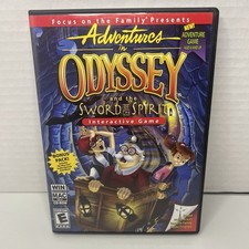 Adventures in Odyssey and The Sword of the Spirit Interactive PC CD Game Rare