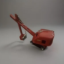 Hallmark Red Metal Construction Scooper Truck Christmas Tree Ornament Moves