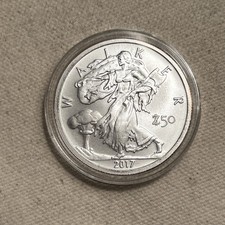 2017 Zombucks Walker (first round in the series) - 1 oz. 999 silver round 104.00 per troy oz