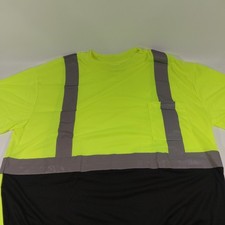 High Visibility Class 2 Reflective Road Work Construction Hi Vis Safety T Shirt