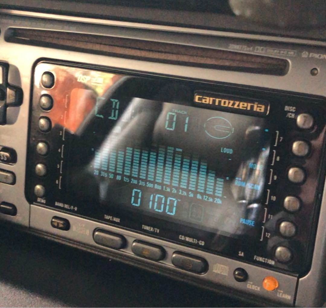 Pioneer carrozzeria FH-P90 DSPカーオーディオ TESTED / Pioneer Carrozzeria FH-P90 2DIN CD Cassette