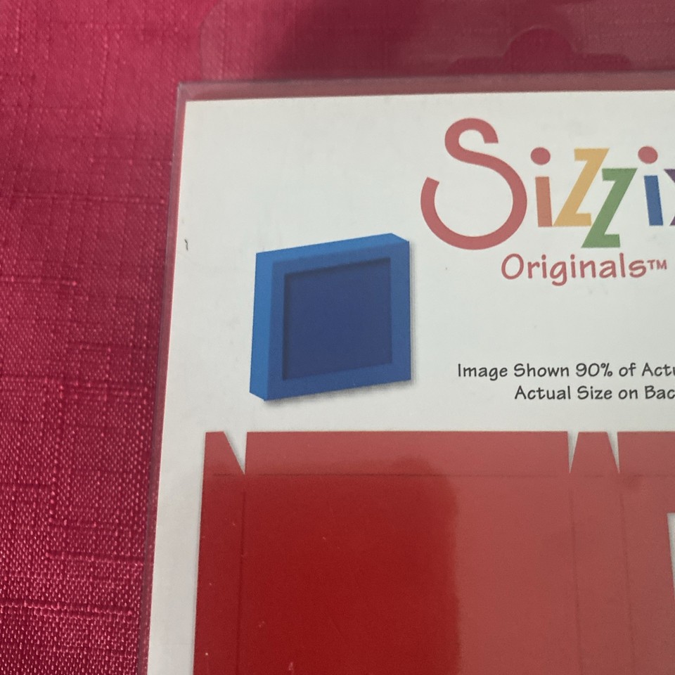 Sizzix Originals Square Shaker Box With Window ~ Craft Die | eBay UK