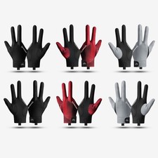 Three Finger Billiards Snooker Pool Glove Anti Skid Comfortable Precision Aid
